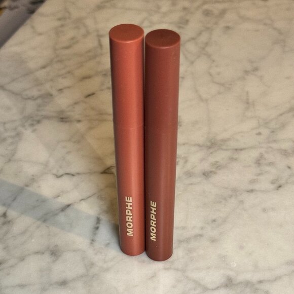 Morphe Lip Filter Hydroplump Soft Matte Lipstick Set | Soufflé & Dearest | NEW - Picture 1 of 7